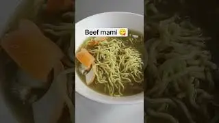 Beef mami good for the body nutritious 💞