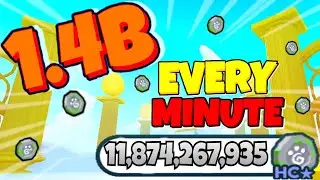 *BEST Updated METHOD* How To Makes 1,4 Billions FANTASY COINS Per Minute / PET SIMULATOR X HARDCORE