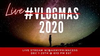 LIVE #Vlogmas 03- Who is the BEST Military Youtuber 2020 (We were Rated)
