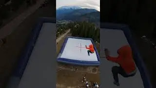 Real Crowd Cliff Jump 🧍&zwj;♀️ | Waiting to Leap Into Giant Inflatable | Documentary Style | AI Spectrix