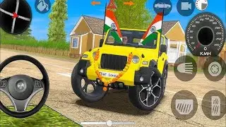 Dollar (Song) Modified Mahindra Thar😈|| Indian Car Simulator 3D ||Android Gameplay Live