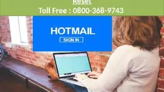 Get Online Help For Hotmail Problems at Hotmail Password Reset