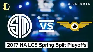 HIGHLIGHTS: Team SoloMid vs. FlyQuest (2017 NA LCS Spring Playoffs)