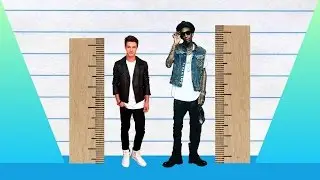 How Much Taller? - Cameron Dallas vs Wiz Khalifa!