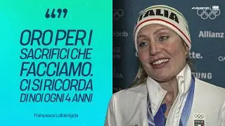🎙️Francesca LOLLOBRIGIDA &egrave; raggiante dopo l'ORO nei 3000m  | #MilanoCortina2026