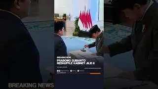 BREAKING NEWS: Prabowo Subianto Reshuffle Kabinet #breakingnews #prabowo #reshufflekabinet