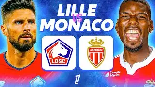 🔴 LILLE 1-0 MONACO 🔴 GIROUD BUTEUR ! 🔥 Ligue 1 | Direct Live L1 J2 | LOSC - ASM