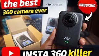 DJI Osmo 360 Unboxing & First Impressions | Should You Buy This Over Insta360?