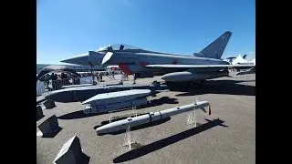 Eurofighter Typhoon FGR at AirShow in Turku, Finland 2019  [4K]