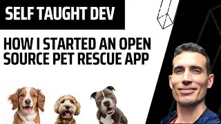 Building software in public - How I started an open source pet rescue app
