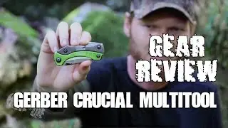 GEAR REVIEW: Gerber Crucial Multi-Tool - (A great hiking or Bug out bag knife & multitool)
