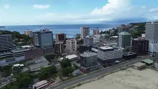 Down Town| Port Moresby City 🇵🇬 #djimini3 #capcut #capitalcity #papuanewguinea 