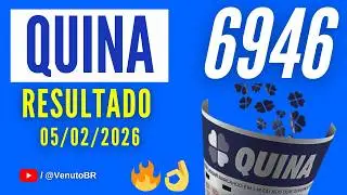 🍀 RESULTADO QUINA 6946