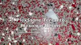 Plexicoat PlexStone Terrazzo aka Poor Man's Terrazzo