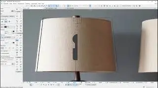 ArchiCAD #67 profilos fal l&aacute;mpa