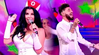 Charlotte Caniggia tuvo un accidente mientras cantaba 
