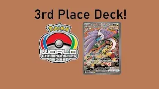 Pokemon World Championships 2025 3rd Place (Masters Division) Raging Bolt Deck!!!