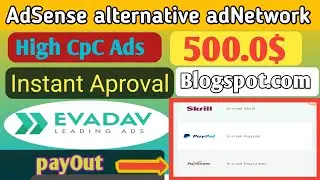 Google adsense alternatives for Blogger | adsense alternative high cpm | ad network instant approval