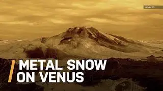 Weather on Venus is Wacky... It Actually Snows Metal