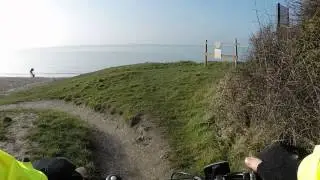 Cycle - 15th Feb 2015 - Warsash, Lee On The Solent, Fort Gilkicker