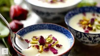 How To Make Persian Fereni (Rice Puddnig)