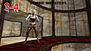 Zombie Monsters - Dead Horror New Update 2025 Gameplay Walkthrough Level 3-4.