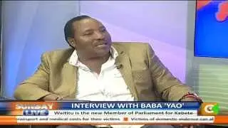 Sunday Live Interview with 'Baba yao' Ferdinand Waititu
