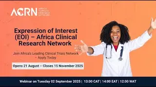Expression of Interest- Africa Clinical Research Network