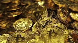3D BITCOIN LOGO REVEAL