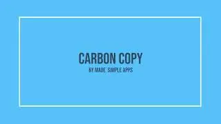 CarbonCopy: copy products from one Shopify store to another