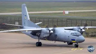 [4K] Antonov AN-26 Ukraine Air Force #antonov #ukraine