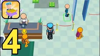 Airport Rush 3D - Gameplay Walkthrough Part 4 More New areas Upgrade  ( Android,iOS )