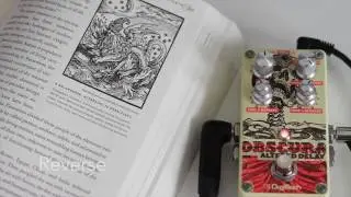 Digitech Obscura Delay Demo