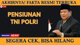 Akhirnya‼️ Fakta Terbaru Kenaikan Gaji Pensiunan TNI Polri Dibahas Bersama Menkeu