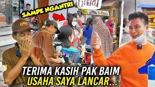 ALHAMDULILAH.. HARI PERTAMA TUKANG PERABOT JADI PENGUSAHA, DAGANGANNYA HABIS DIJUAL ‼️