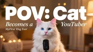 POV: If Cats Had YouTube Channels 😹 | Funny Cat Vlog by Misty Wisp 🎬 (Cat POV Parody)