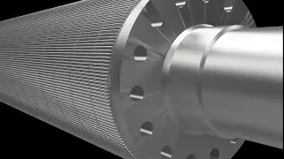 Periphery heating corrugating rolls. Please contact with me:  wendy.feng@rmm-dasong.com﻿