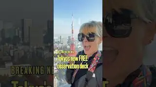 👀 Best view of Tokyo 📍JP Mori Tower, Azabudai Hills #tokyoguide #visitjapan #freethingstodo