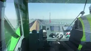 Front seat ride all the way on Southend Pier