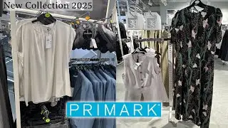 PRIMARK NEW WOMEN’S💗SPRING COLLECTION 2025 / NEW IN PRIMARK HAUL 2025🎋
