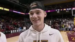 Gopher Basketball Fan Sinks Half-Court Shot