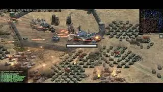 CombatSiege: Map2303, Uragon attacking Dinos(Illuminati) base lvl9 and take it.