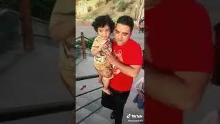 Ayat with papa in Joyloand 04oct 2020