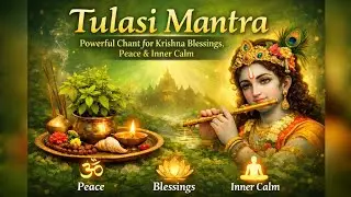 Tulasi Mantra | Powerful Chant for Krishna Blessings & Inner Calm