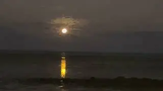 Staircase to the moon, Town Beach Jetty, Broome, Kimberley, Western Australia, Australia