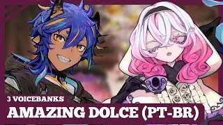 【DIFFSINGER BRASIL】Amazing Dolce (COVER PT-BR) (feat. Gahata Meiji / REO / Umidaji )