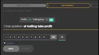 How to automate a trailing-take-profit crypto trading strategy - no-code