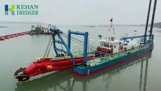 Big Capacity Cutter Suction Dredger for River Sand/Mud Dredging