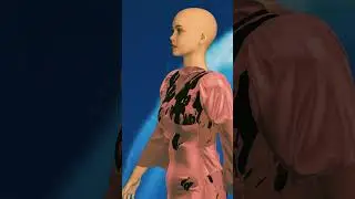 3d stylized dress animation #art #3dcompositing #cgianimation