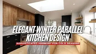 Elegant Winter Parallel Kitchen Design Sophisticated Harmony for Cold Seasons